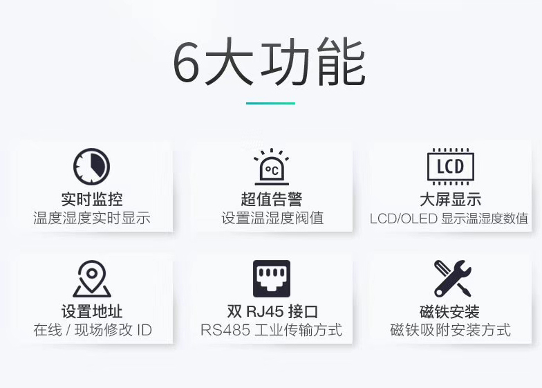 磁吸式溫濕度傳感器，機(jī)房溫濕度傳感器